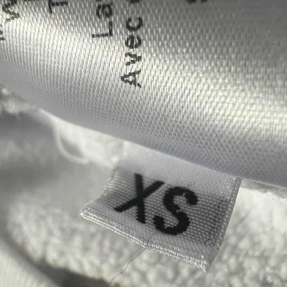 Pam and Gela -Cold Shoulders Cut Out Short Sleeve Sweat Shirt /Tee- White - Picture 11 of 13